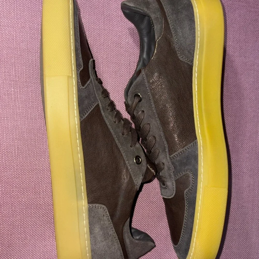 Good Man Brand Edge Modern Sport in Brown Suede Mix 9 New with Box Mens